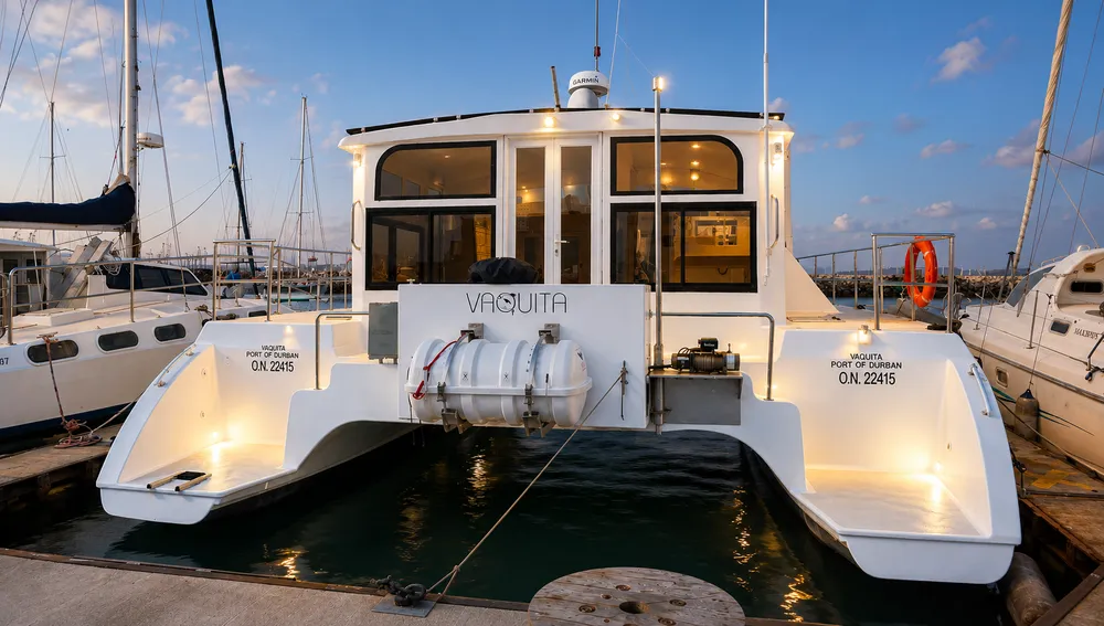 Vaquita moored at Durban Marina